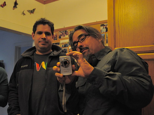 My brother in law and me-- photo by my son