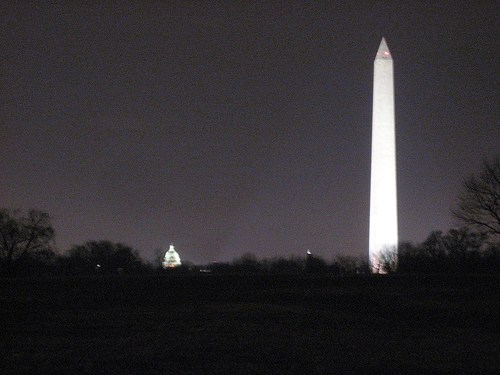 Washington Monument and Capitol