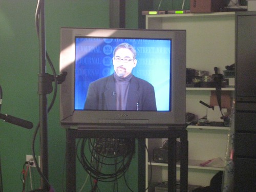 At the Wall Street Journal interview