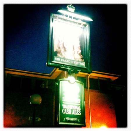 Isaac Newton pub